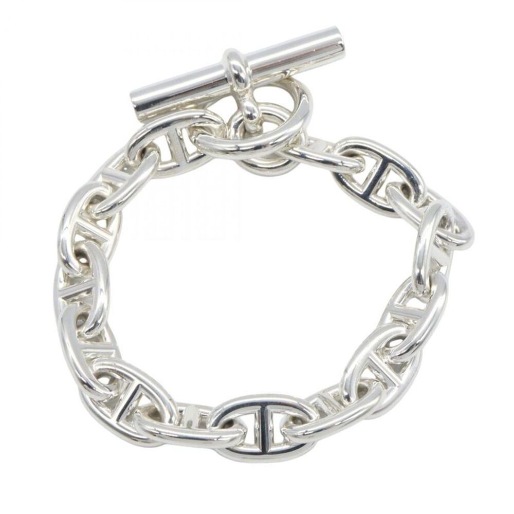 Hermes Silver Bracelet Chaine d'Ancre MM - Picture 2 of 6